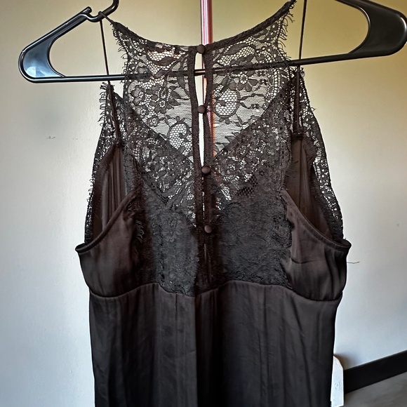 Y2K H&M Cami Babydoll Satin Lace Tank Top - Picture 3 of 6